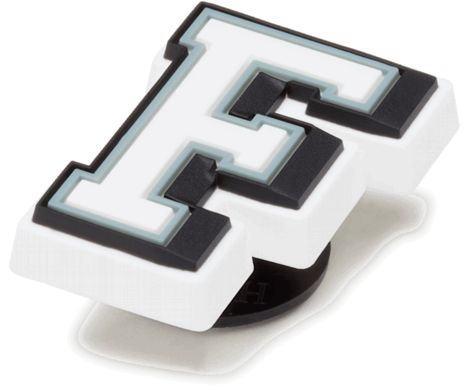 Crocs Letter F