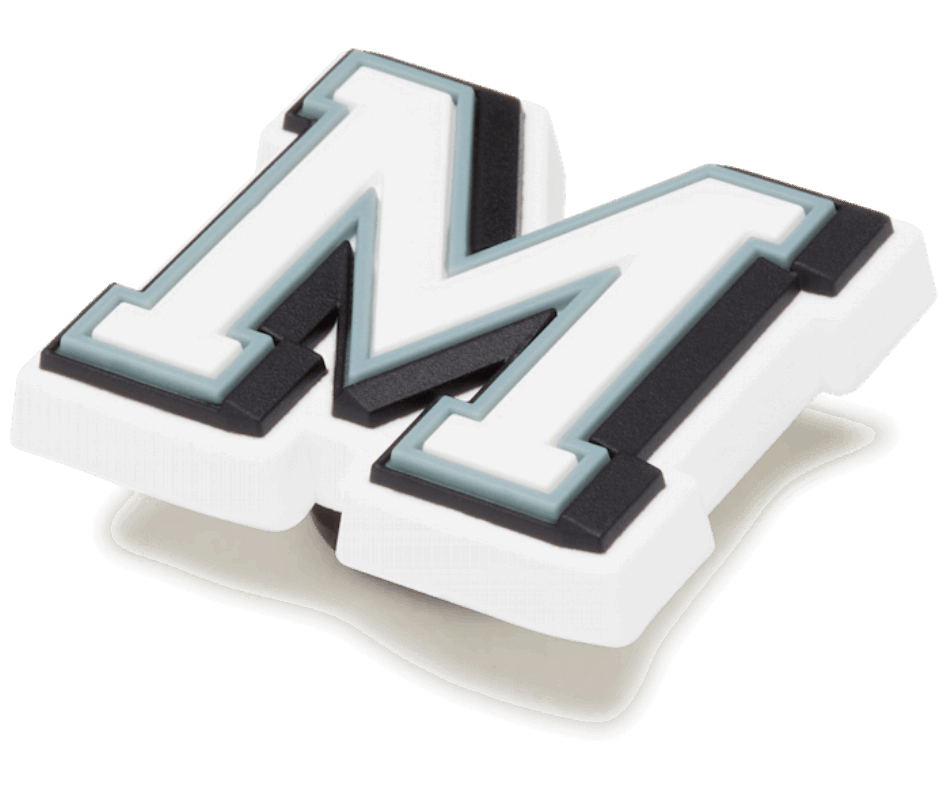 Crocs Letter M