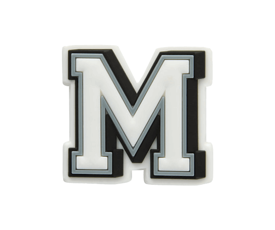 Crocs Letter M