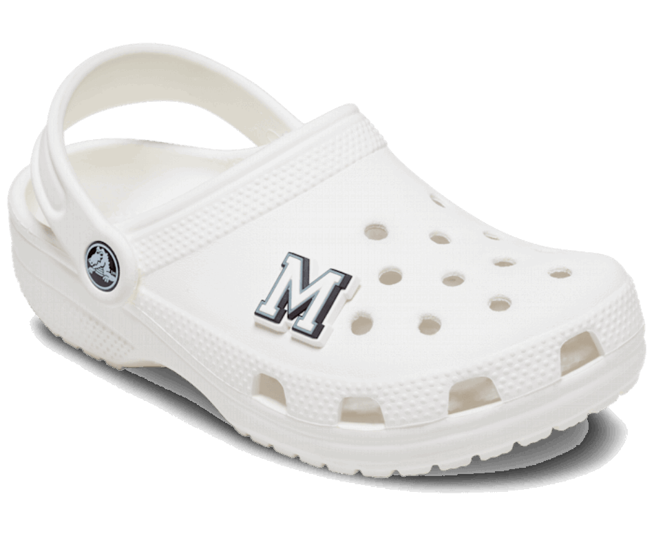 Crocs Letter M