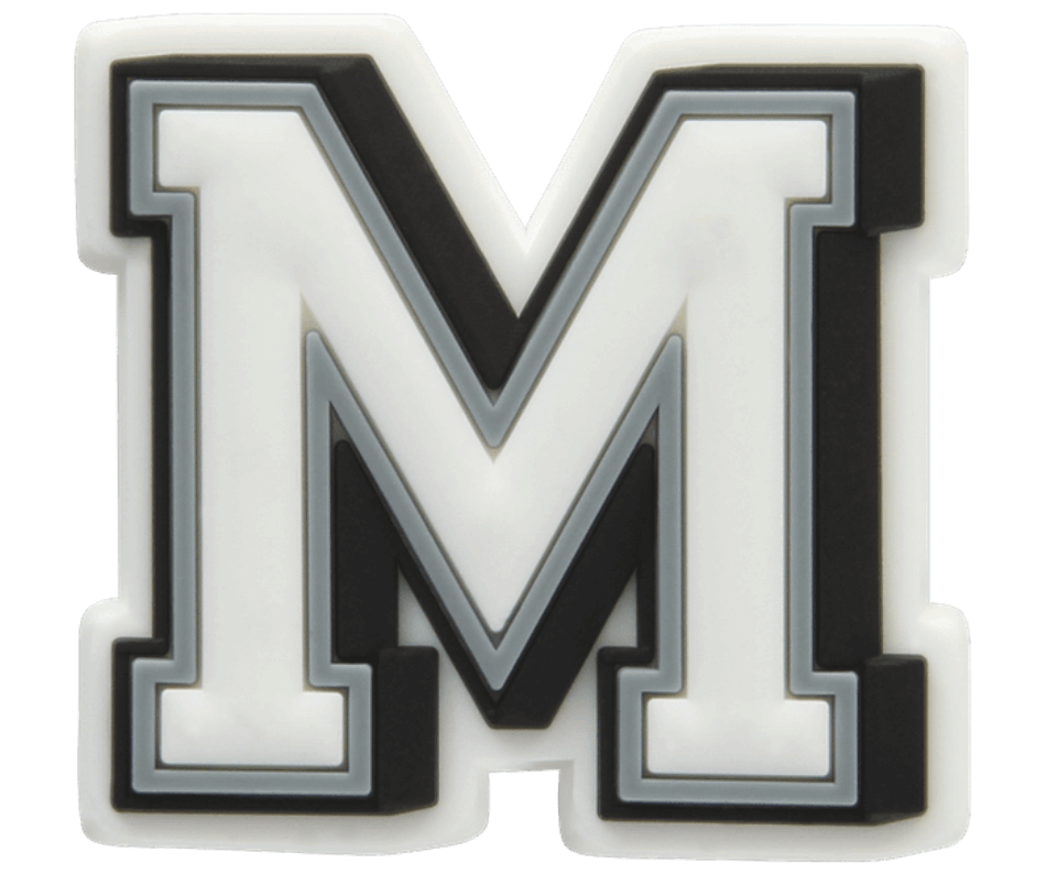 Crocs Letter M