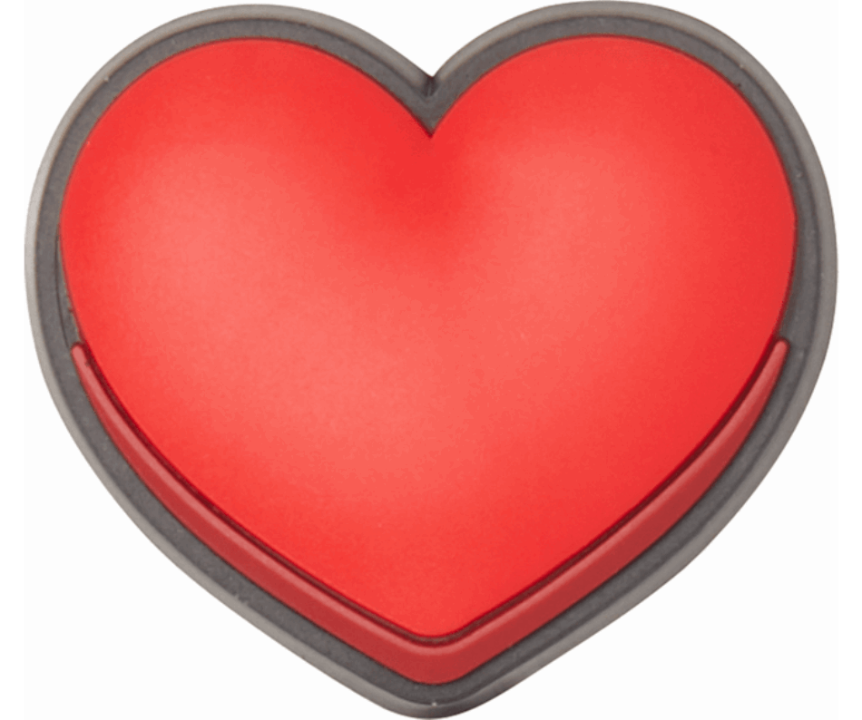 Crocs Heart Peg