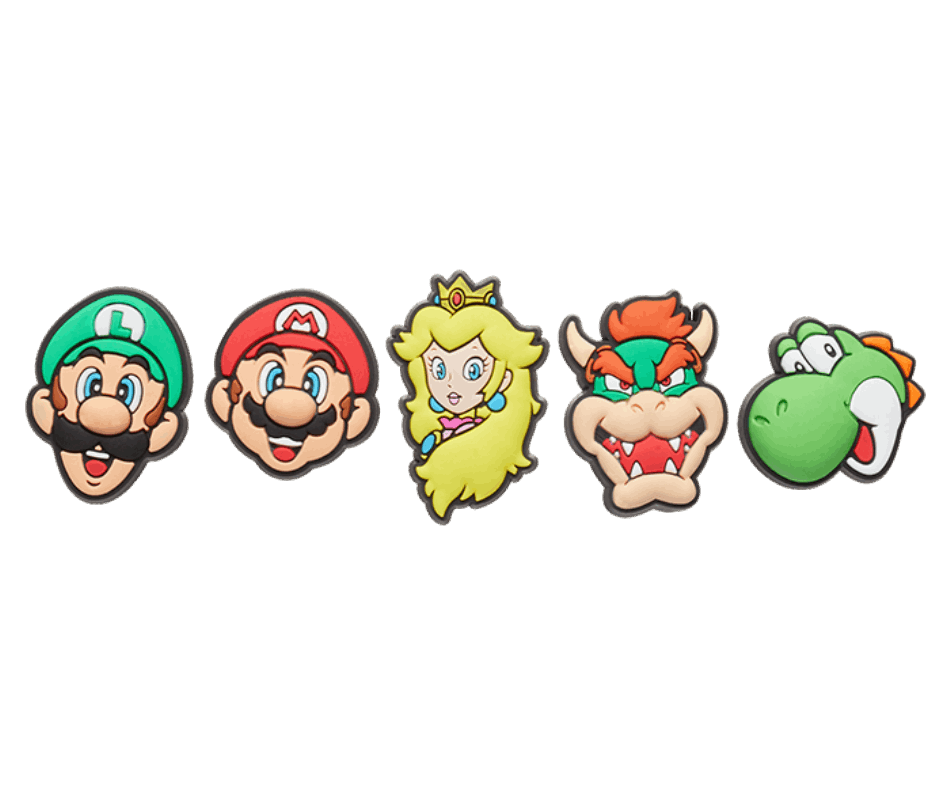 Crocs Super Mario 5-Pack