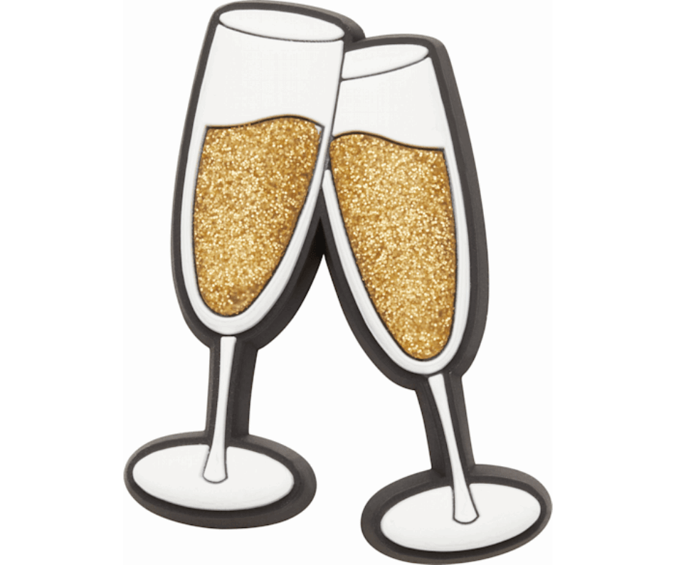 Crocs Champagne Cheers