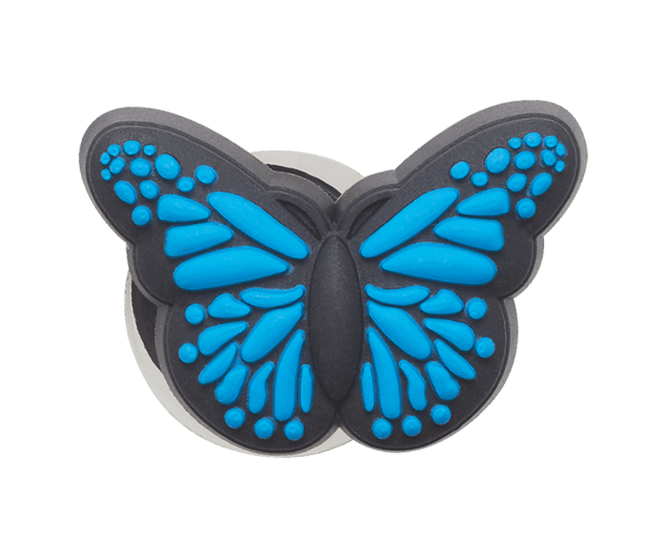 Crocs Blue Butterfly