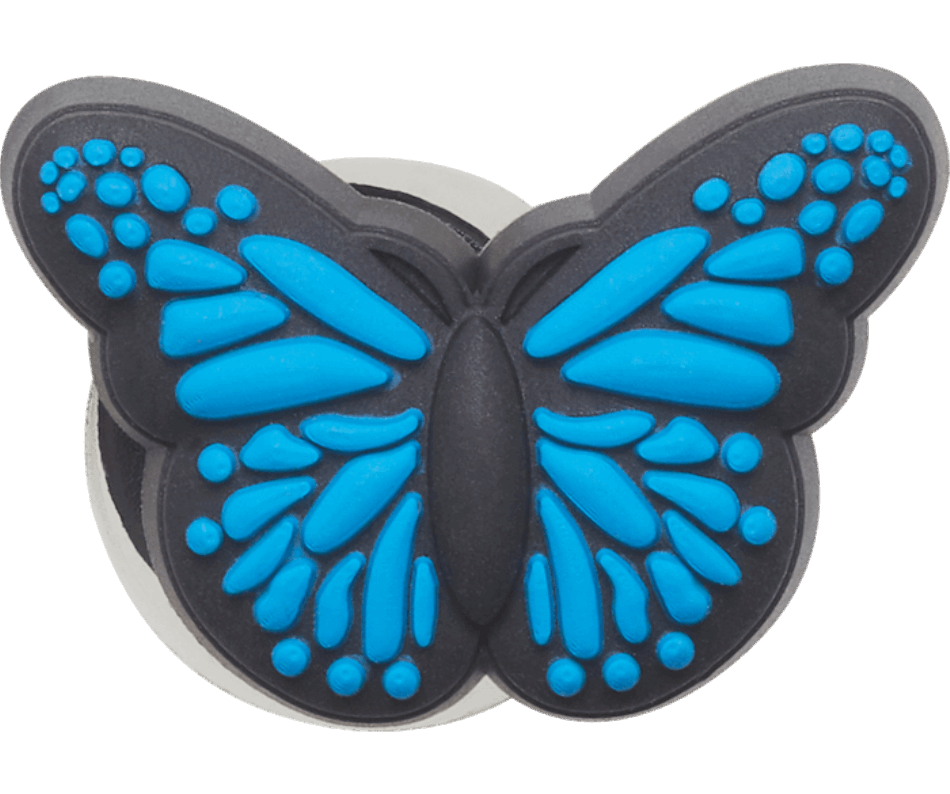 Crocs Blue Butterfly