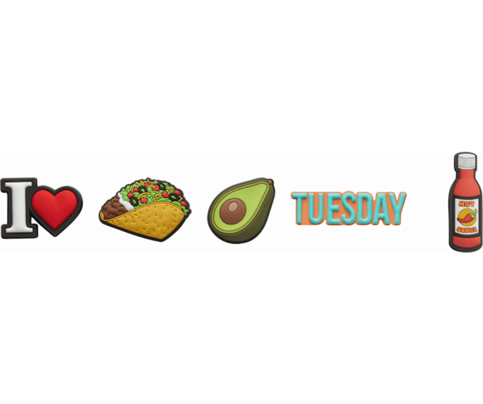Crocs Taco Tuesday 5 Pack