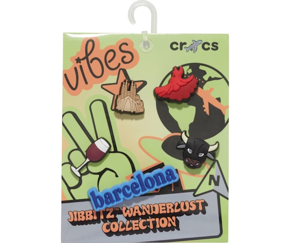 Crocs Barcelona Wanderlust Collection 5 Pack