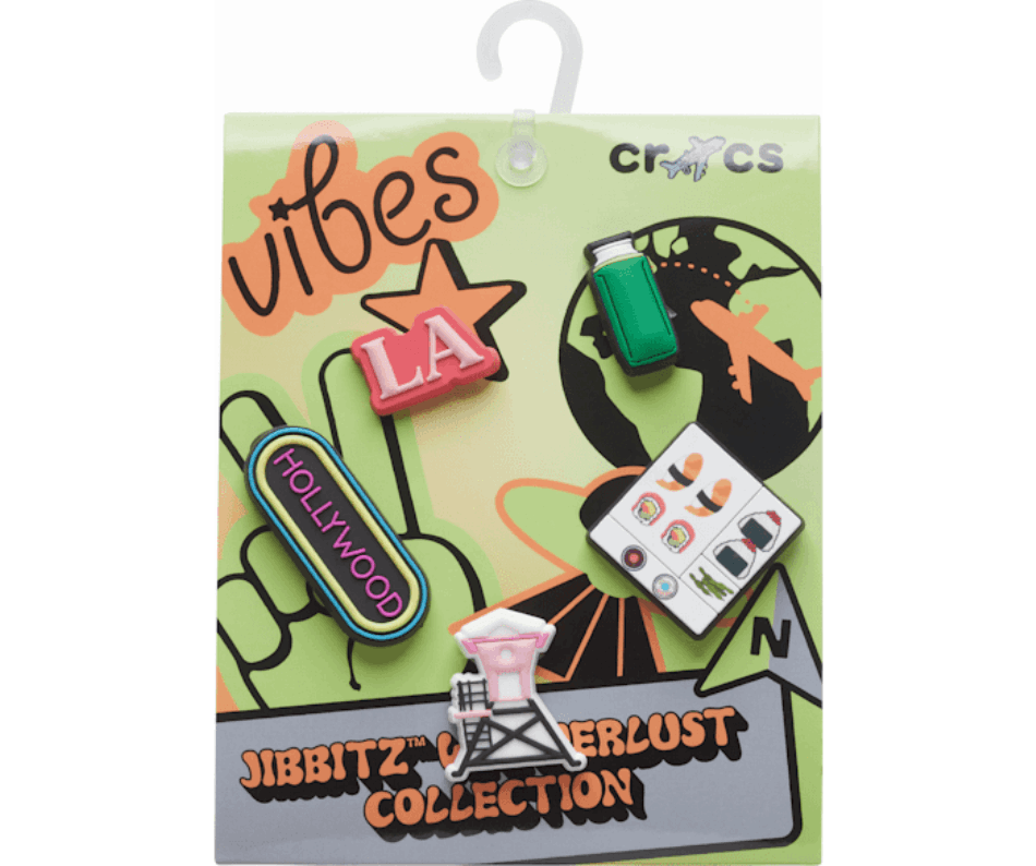 Crocs Los Angeles Wanderlust Collection 5 Pack