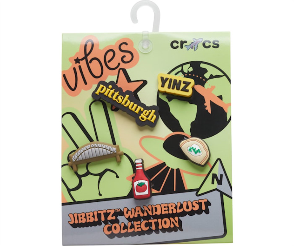 Crocs Pittsburg Wanderlust Collection 5 Pack