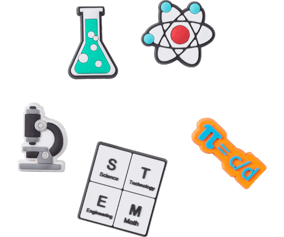 Crocs Science and Math 5 Pack
