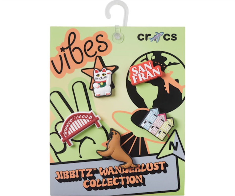 Crocs San Francisco Wanderlust Collection 5 Pack