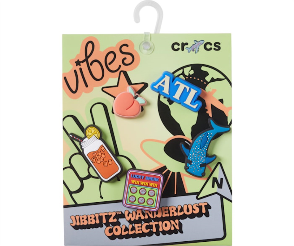 Crocs Atlanta Wanderlust Collection 5 Pack