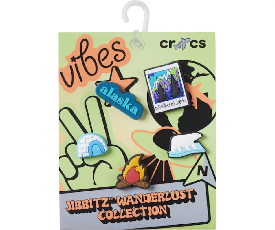 Crocs Alaska Wanderlust Collection 5 Pack