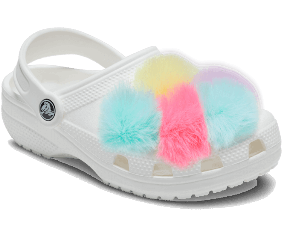Crocs Bright Color Puff Ball 5-Pack