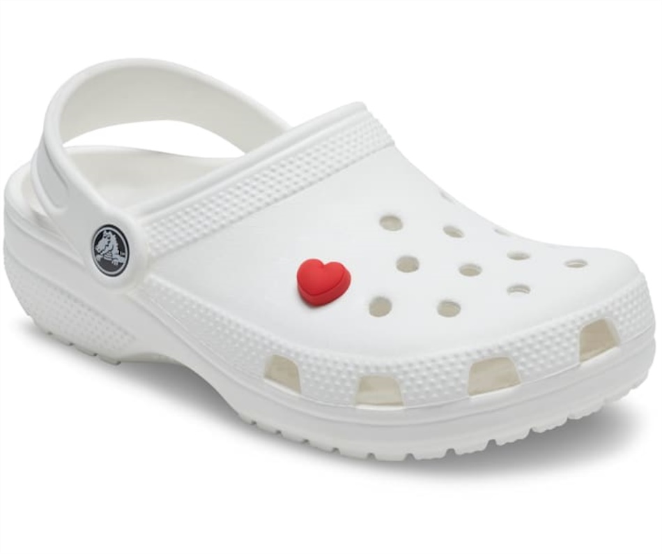 Crocs Little Red Heart