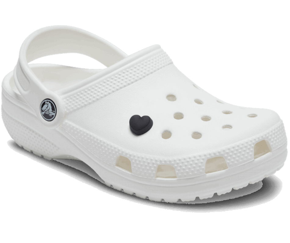 Crocs Little Black Heart