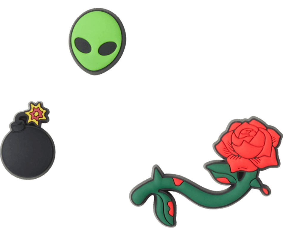 Crocs Bomb Alien 3 Pack