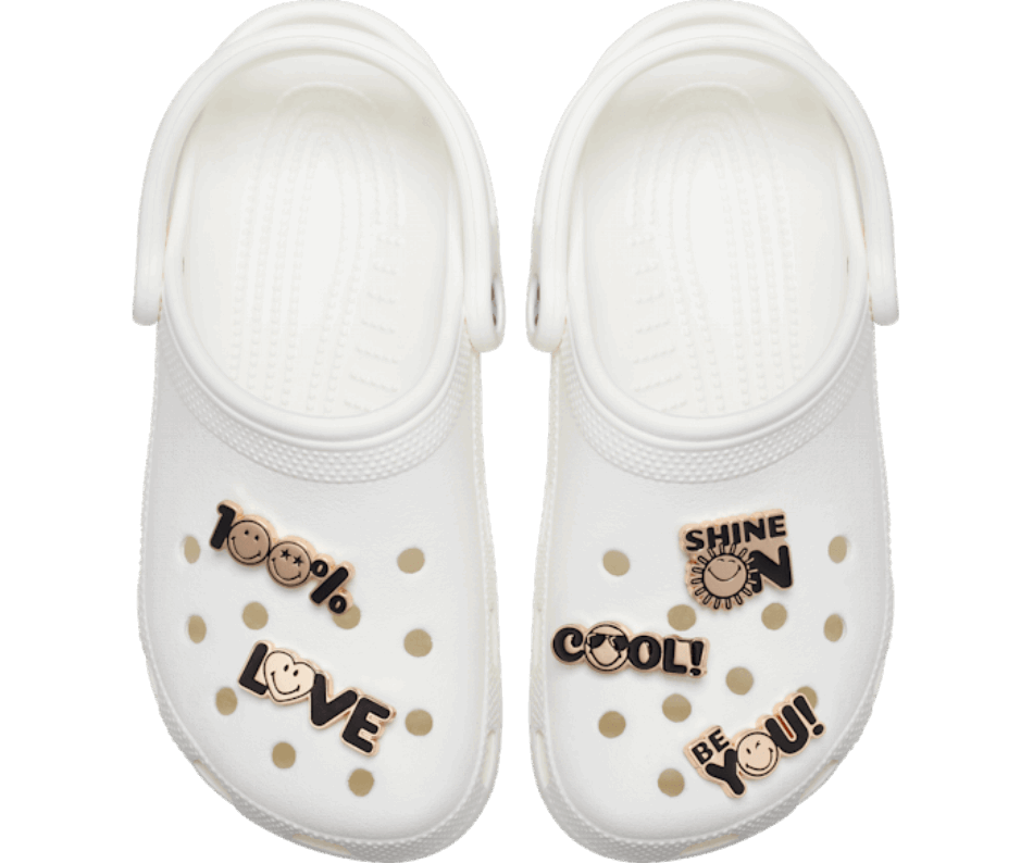 Crocs Elevated Smiley 5 Pack