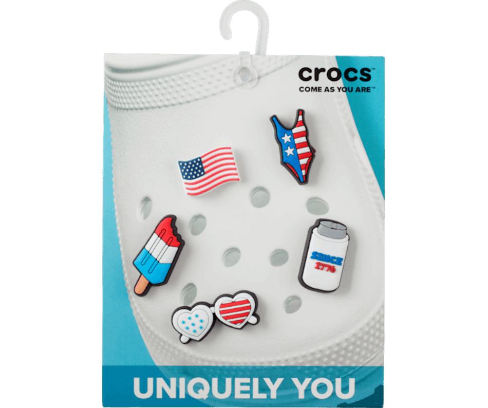 Crocs USA 5 Pack