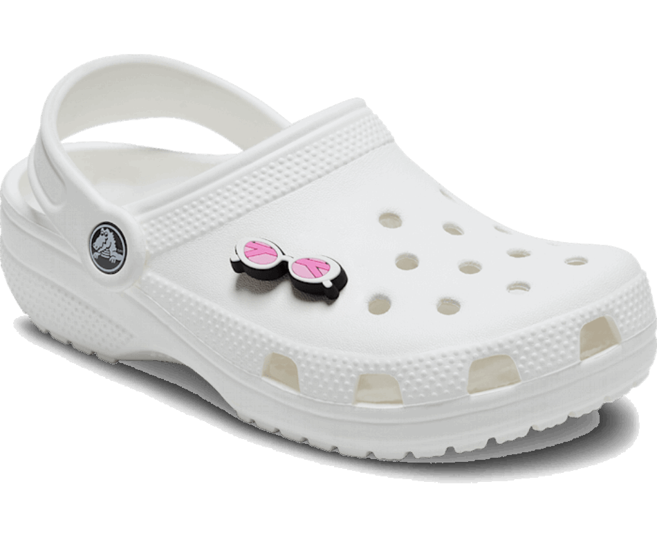 Crocs White Clout Glasses