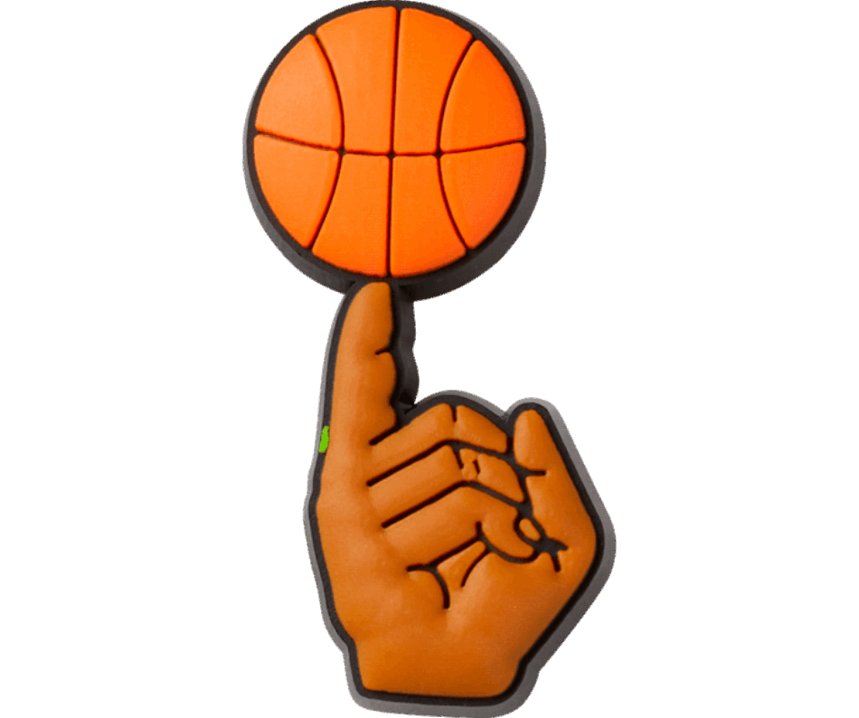 Crocs Basketball on Finger