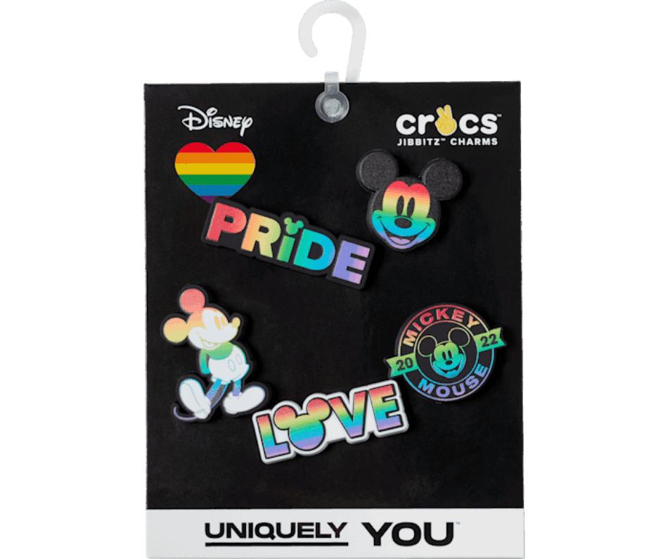 Crocs Disney's Rainbow Celebration 5 Pack