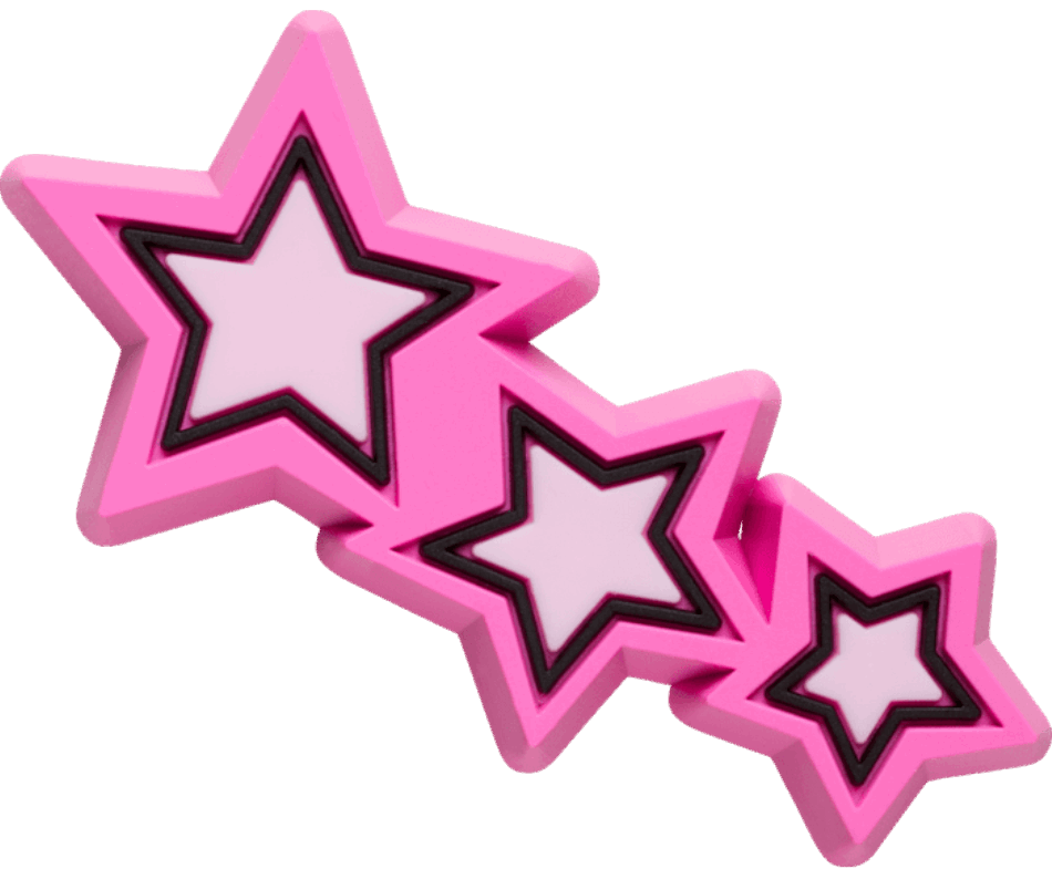 Crocs Triple Pink Star