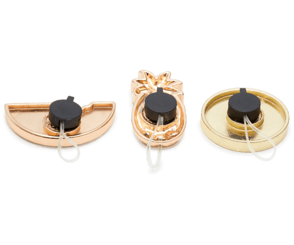 Crocs Sparkly Fruit Sandal Backer 3 Pack