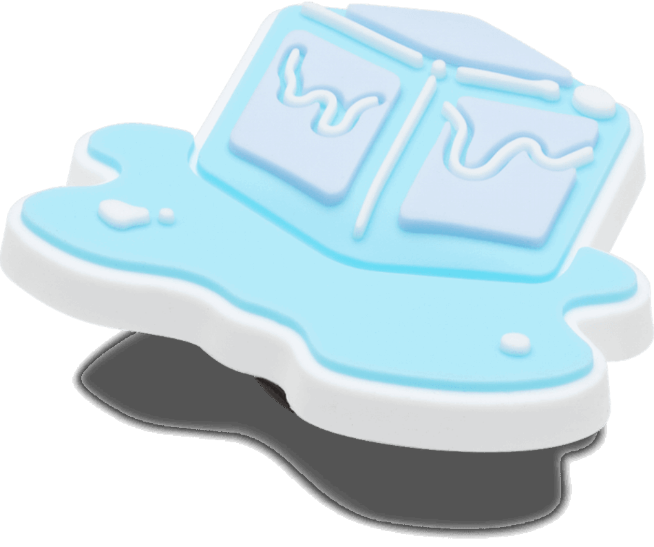 Crocs Melted Ice Cube