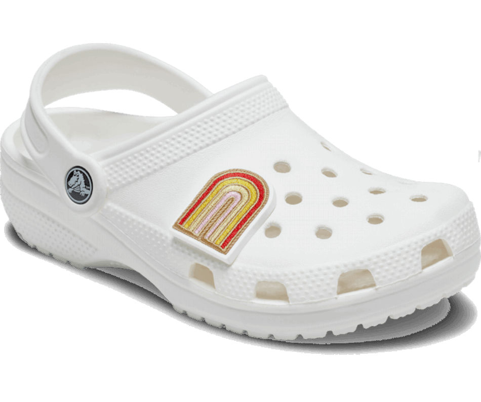 Crocs Rainbow Patch