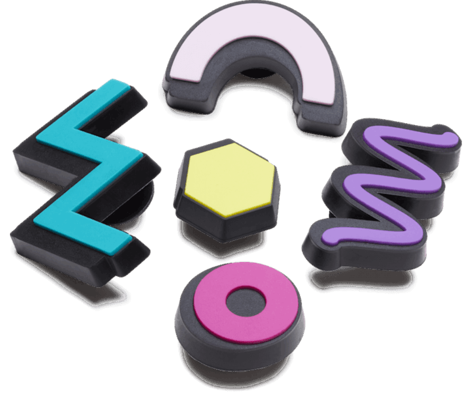 Crocs 90s Shapes 5 Pack