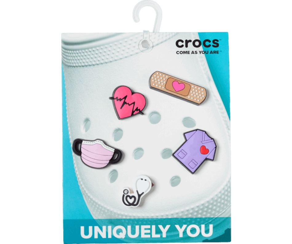 Crocs Health Heart 5 Pack