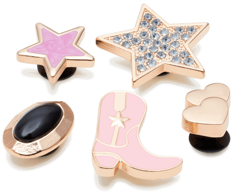 Crocs Chic Cow Girl 5 Pack