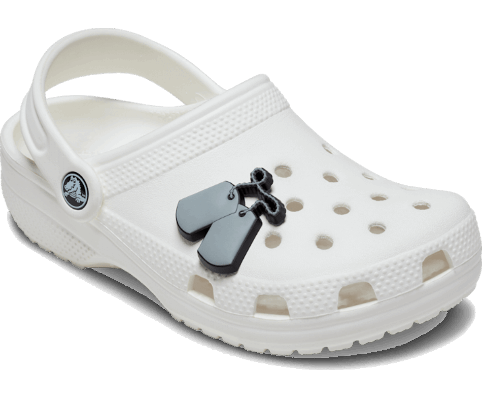 Crocs Military Tags