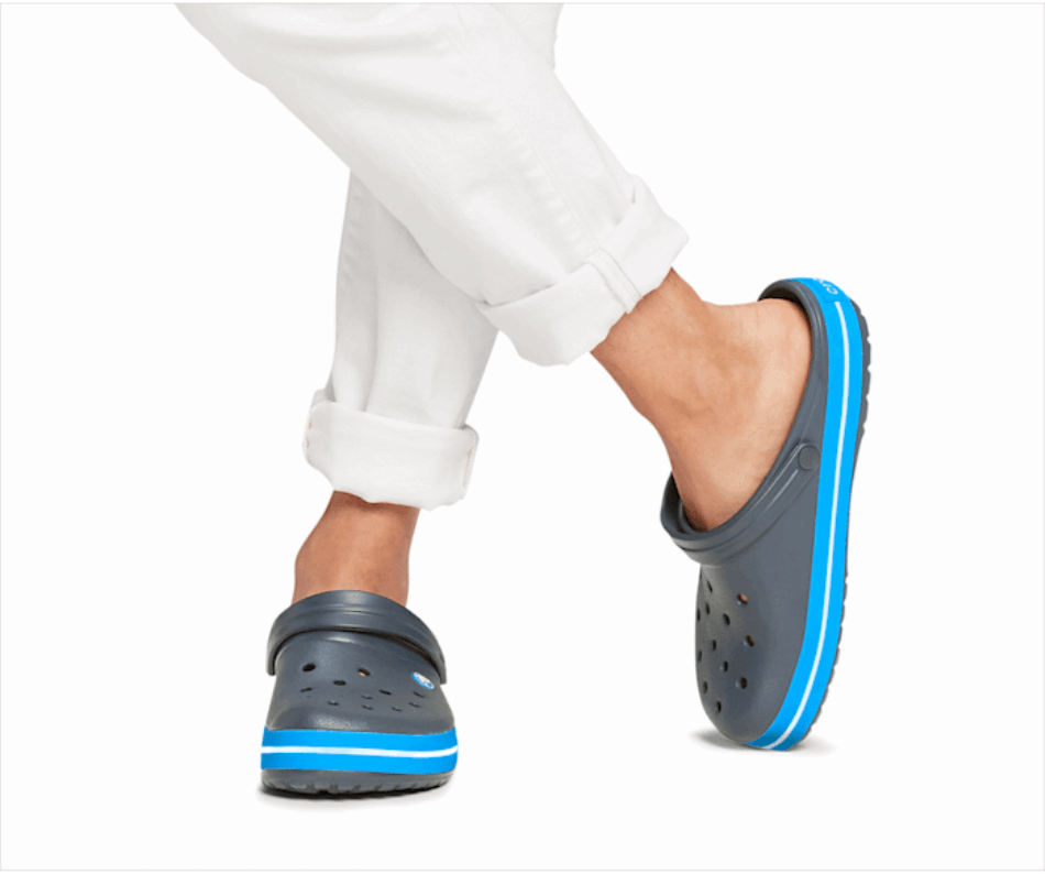 Crocs Crocband Clog Charcoal-Ocean