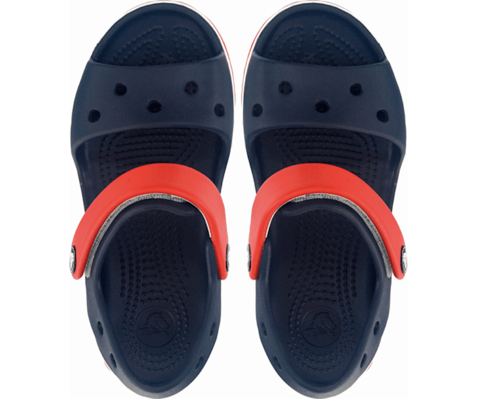Crocs Kids’Crocband Sandal Navy-Red
