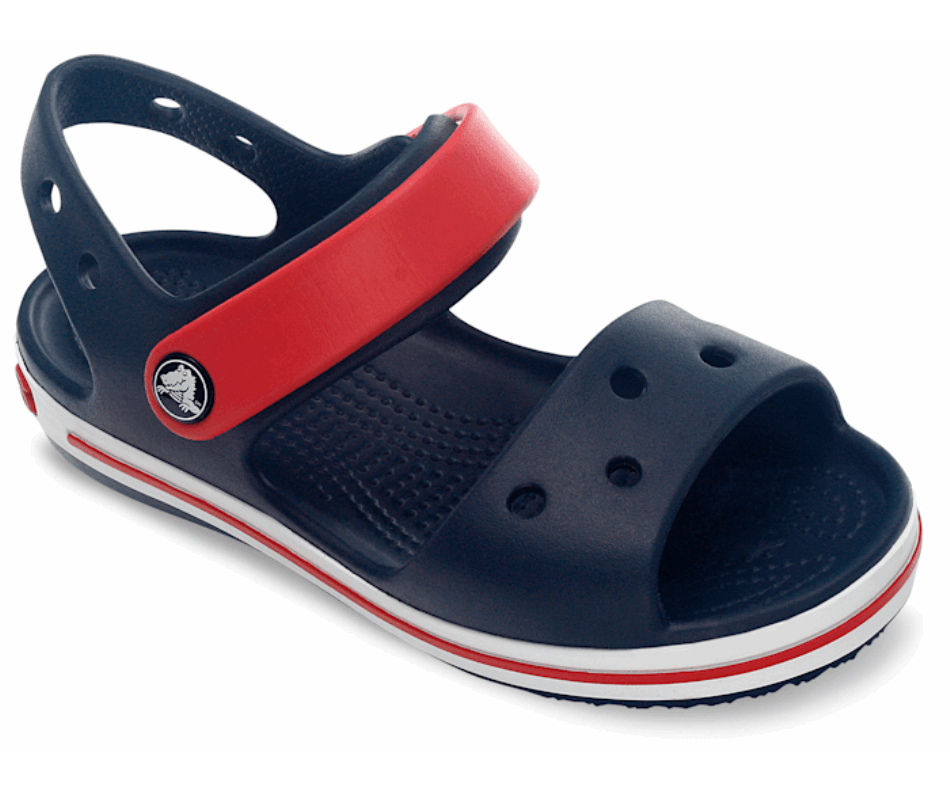 Crocs Kids’Crocband Sandal Navy-Red