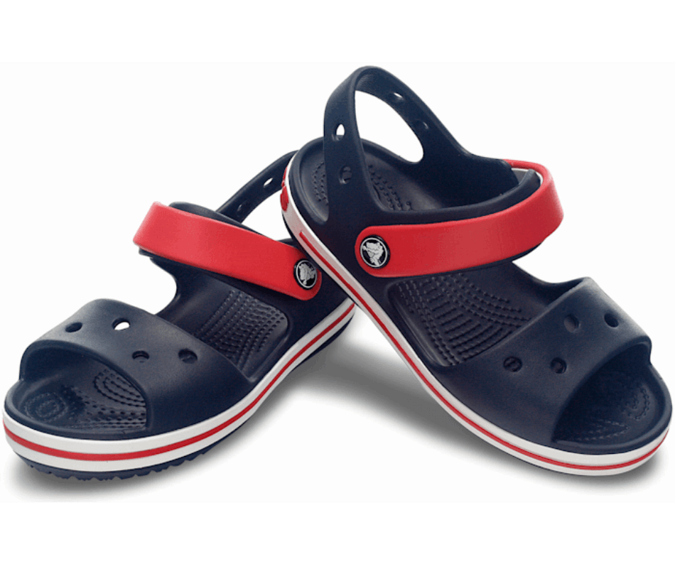 Crocs Kids’Crocband Sandal Navy-Red