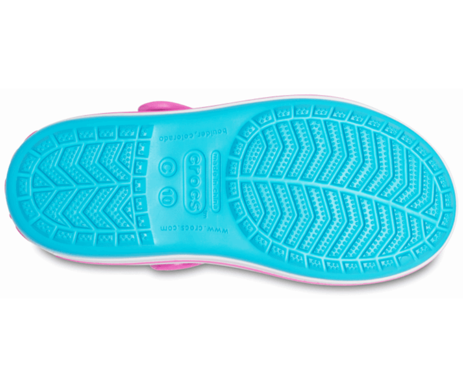 Crocs Kids’Crocband Sandal Digital Aqua