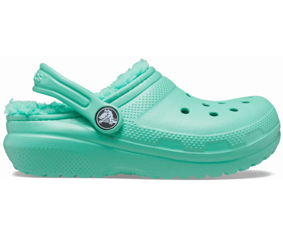 Crocs Kids’Classic Lined Clog Pistachio
