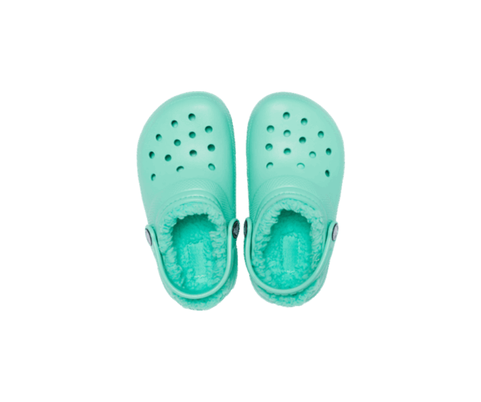 Crocs Kids’Classic Lined Clog Pistachio