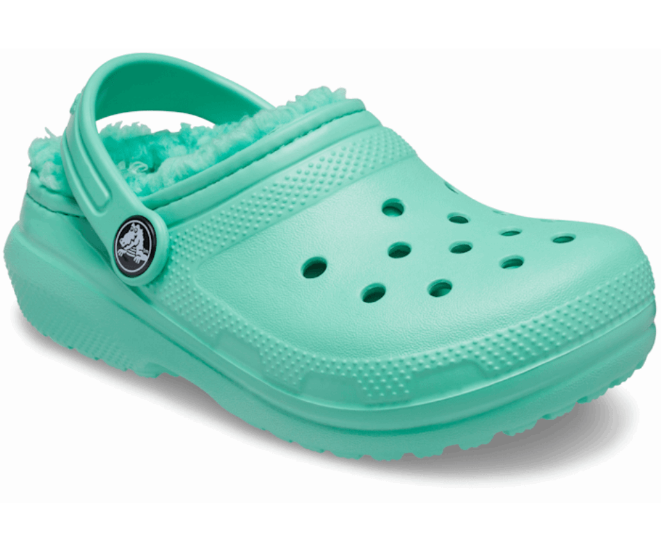 Crocs Kids’Classic Lined Clog Pistachio