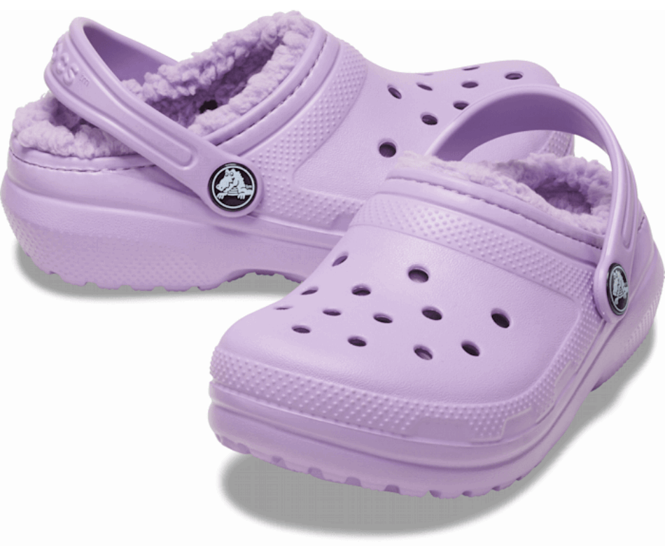 Crocs Kids’Classic Lined Clog Orchid