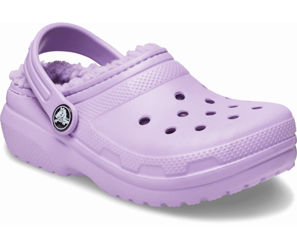 Crocs Kids’Classic Lined Clog Orchid
