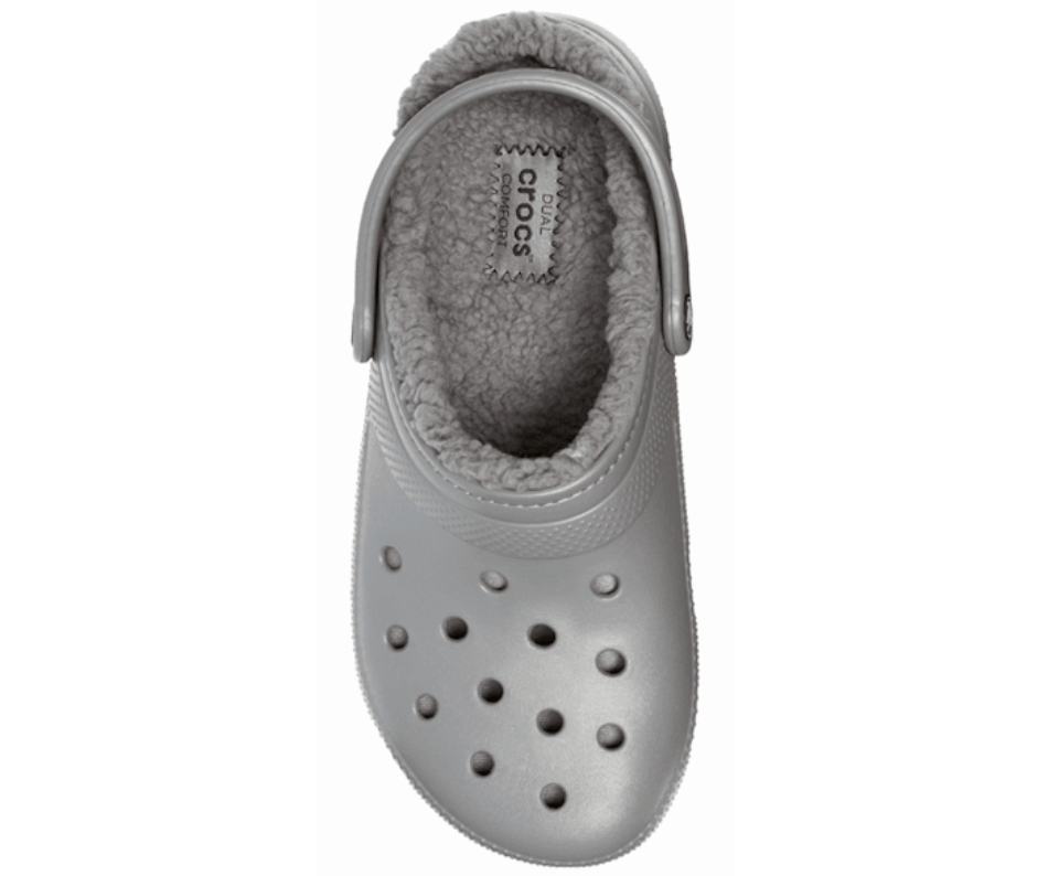 Crocs Classic Lined Clog Slate Grey-Smoke