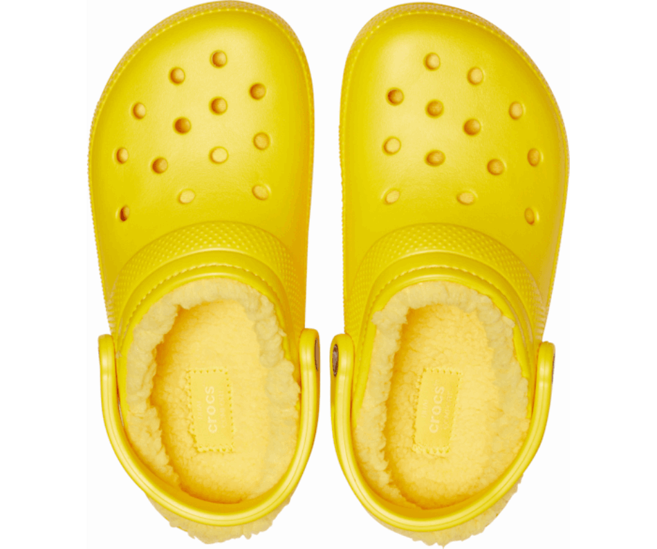 Crocs Classic Lined Clog Lemon