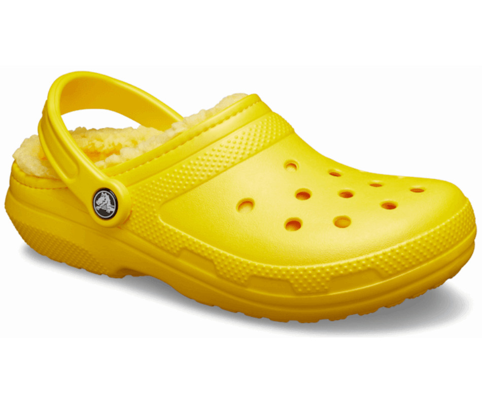 Crocs Classic Lined Clog Lemon