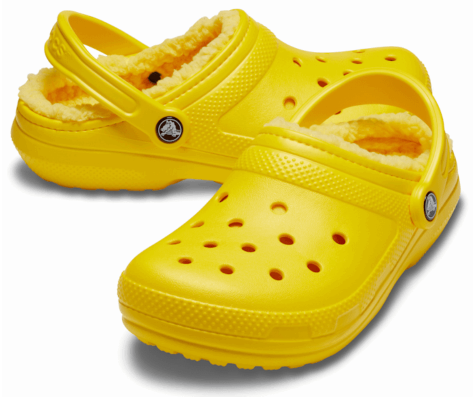 Crocs Classic Lined Clog Lemon