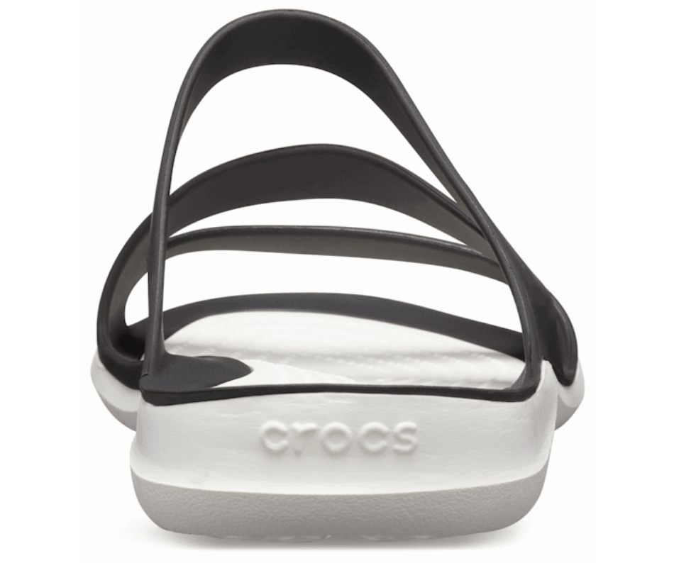 Crocs Women’s Swiftwater Sandal Black-White